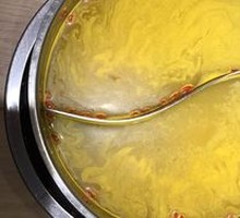 Golden Soup Bird's Nest Chicken Hot Pot