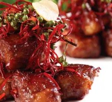 Sautéed Beef with Flower Pepper Sauce