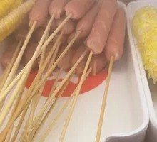 Flower-shaped Ham Sausage