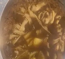 Hand-stretched noodles