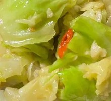 Stir-Fried Cabbage