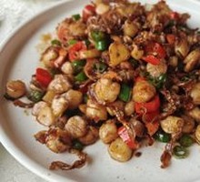 Stir-Fried Scallop Meat