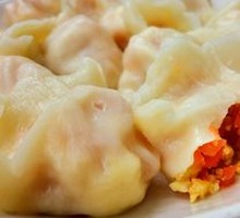 Egg and Tomato Dumplings