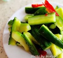 Sour Spicy Cucumber Strips