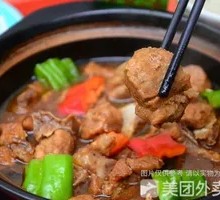 Braised Pork Ribs with Rice