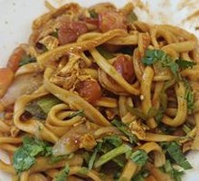 Tomato and Egg Fried Noodles
