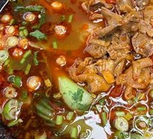 Spicy Pepper Chicken Offal Rice Noodles