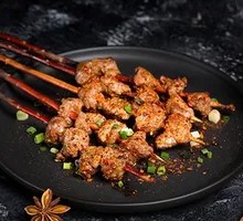 Lamb Skewers with Red Willow