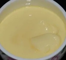 Steamed egg custard