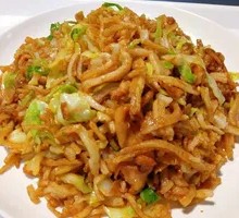 Egg and Pork Shredded Stir-Fried Pancake