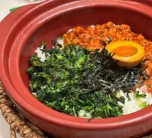 北海道风味肉酱砂锅饭