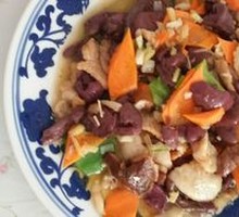 Stir-Fried Meat Mushrooms