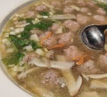 Matsutake Meatball Soup