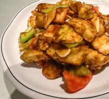 Stir-Fried Crispy Eggplant with Sauce