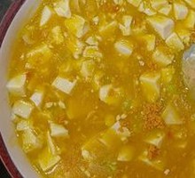 Crab Roe Sea Cucumber Bird's Nest Tofu