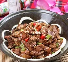 Spicy Chicken Hearts Stir-fry