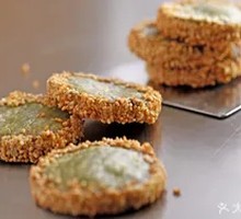 Green Tea Sesame Cake
