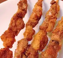 Charcoal-grilled Lamb Skewers