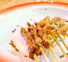 Lamb Skewers with Lamb Offal