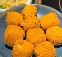 Crispy Tofu with Salted Egg Yolk