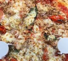 Norwegian Tuna Pizza