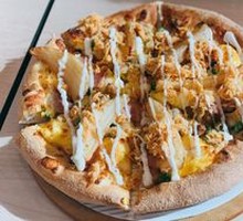 American-style Bacon & Potato Pizza