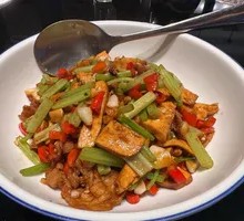 Stir-Fried Tofu Sheets