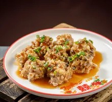Century Egg Meatballs