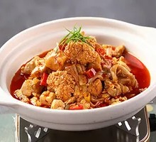 Braised Fish Offal in Brown Sauce