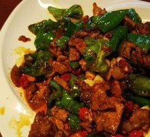 Stir-fried Pork with Long Green Chili