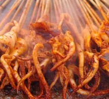 Grilled Squid Tentacles