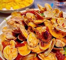 Spicy Stir-Fried Clams