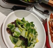 Braised Baby Bok Choy with Wood Ear Mushrooms