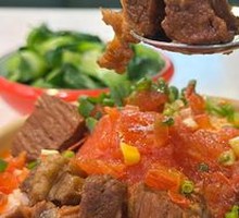 Tomato Beef Brisket Rice