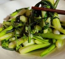 Stir-fried Red Bok Choy