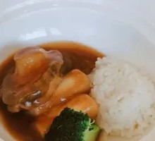 Abalone and Yam Rice Bowl