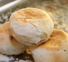 Baked Flatbread with Red Bean Paste