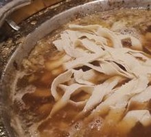 Hand-stretched noodles