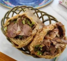 Beef-filled flatbread