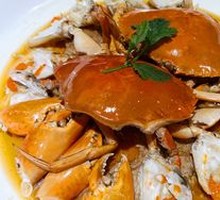 Steamed minced pork with hairy crab