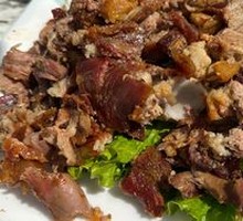 Tandoor-roasted lamb leg