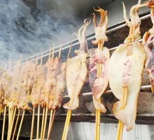 Unlimited shrimp and squid