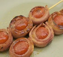 Tomato and Bacon Skewers