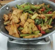 Spicy Pot-Braised Tofu with Leaves