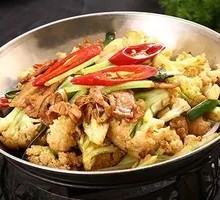 Dry Pot Shredded Organic Cauliflower