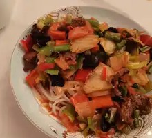 Fried Noodles with Sauce