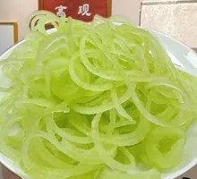 Hand-Scraped Lettuce Shreds