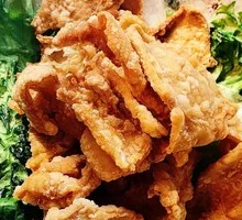 Crispy Fried Chicken Skin
