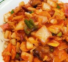 Xinjiang Noodle Stir-Fry