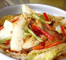 Spicy Pot-Braised Baby Bok Choy